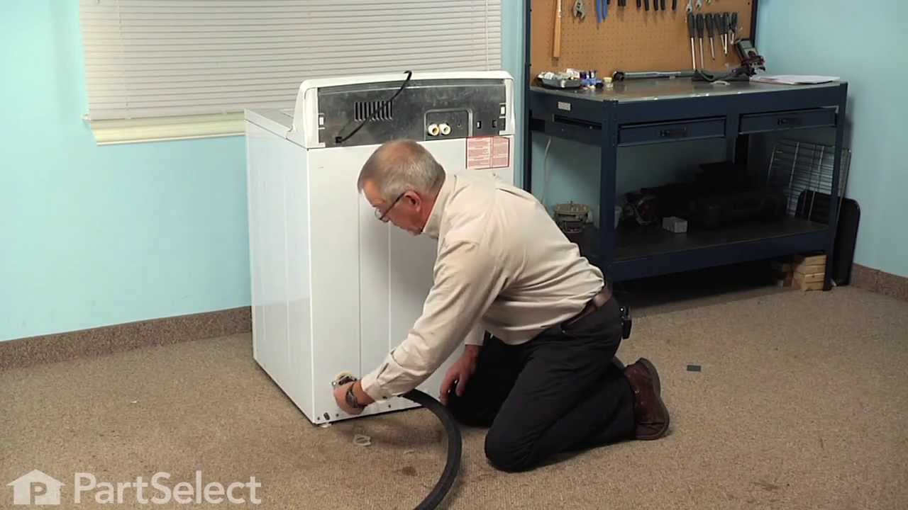 Replacing your General Electric Washer Drain Hose Clip Replacing your General Electric Washer Drain Hose Clip