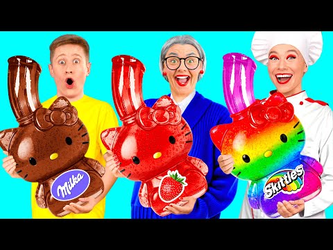 Me vs Grandma Cooking Challenge | Funny Food Challenges