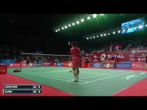 Badminton World Championships 2015 -  R16 XD LIAO Min Chun CHEN Hsiao Huan vs XU Chen MA Jin