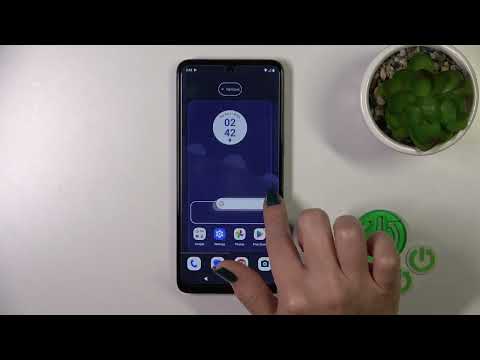 How to Rearrange Widgets on the Home Screen in Motorola Moto G54 - Access all Widgets