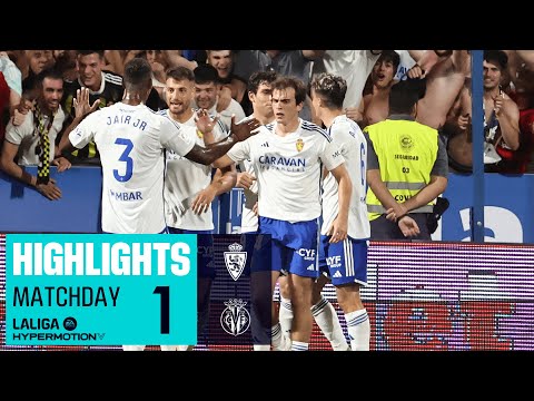 Highlights Real Zaragoza vs Villarreal B (2-0)