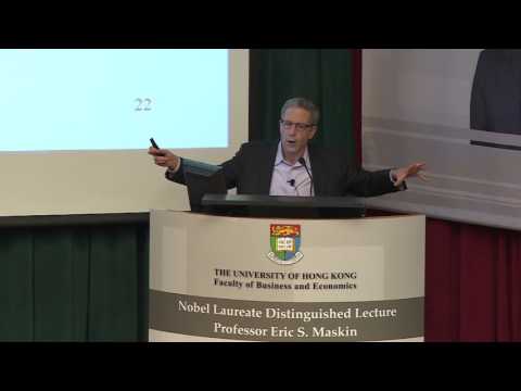 Thumbnail for Nobel Laureate Distinguished Lecture by Professor Eric Maskin | Part 1 by Eric Maskin