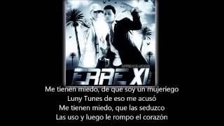 Erre XI ft Aventura - Me tienen Miedo (lyric - letra)