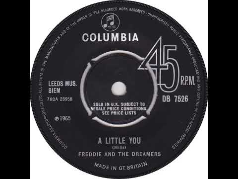UK New Entry 1965 (95) Freddie & The Dreamers - A Little You