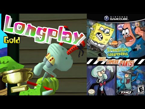 SpongeBob SquarePants Lights, Camera, Pants! - Longplay | Gold (Hard Difficulty) [4K]