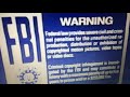 FBI Warning Screens Touchstone Home Entertainment 2003