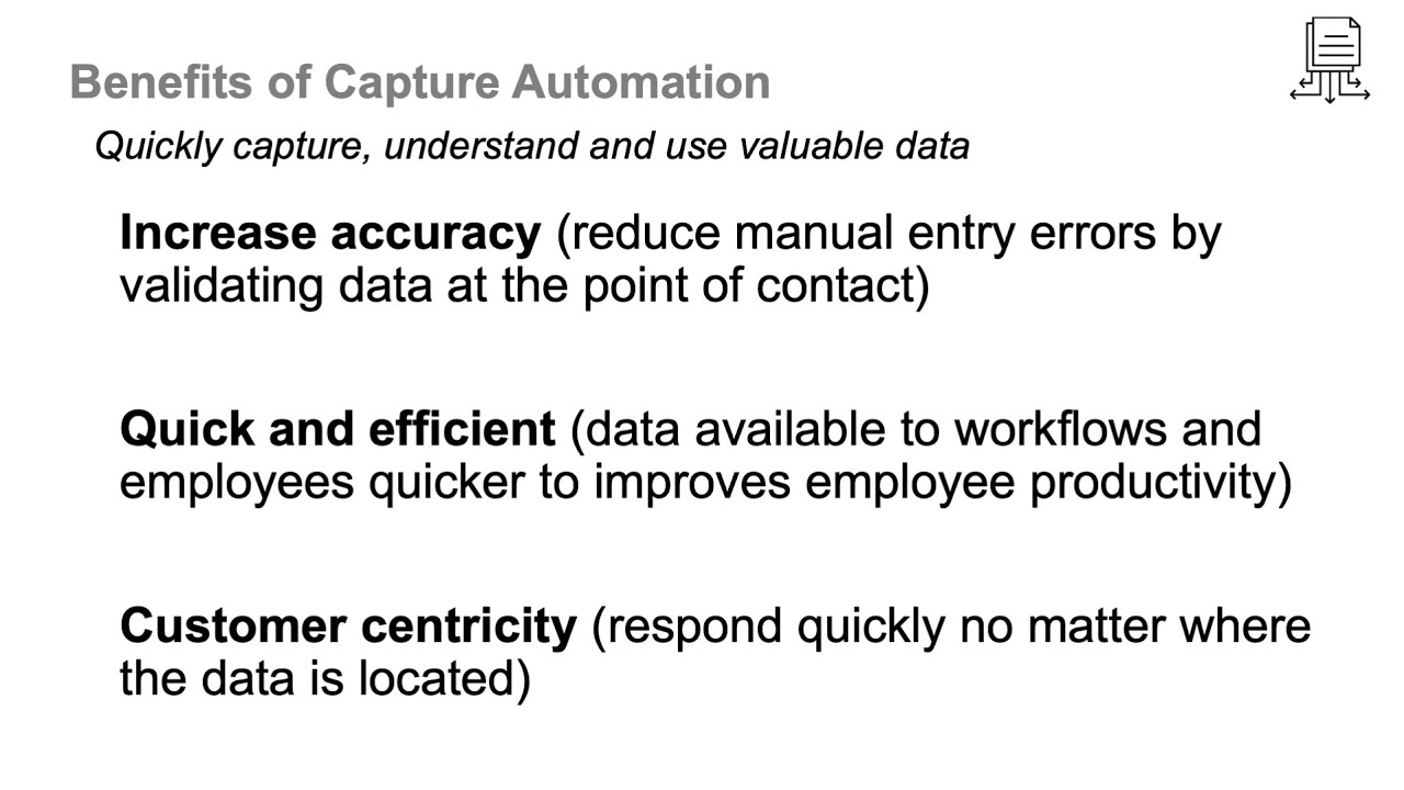 Use Cognitive Data Capture in Unstructured Documents