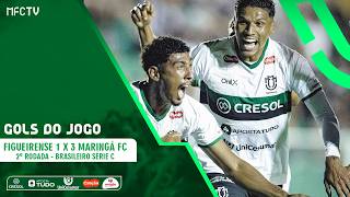 Gols - Figueirense 1 x 3 Maringá FC - 2ª Rodada - Brasileiro Série C 2026