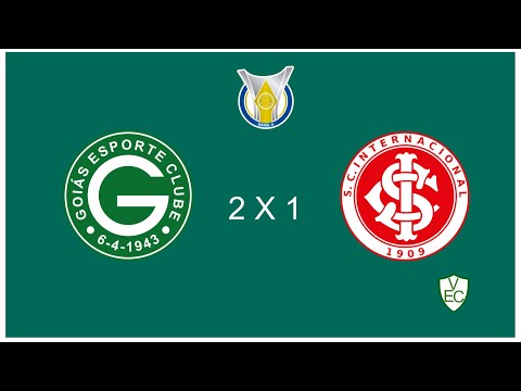 GOLS GOIÁS 2 X 1 INTERNACIONAL CAMPEONATO BRASILEIRO SÉRIE A (NARRAÇÃO)