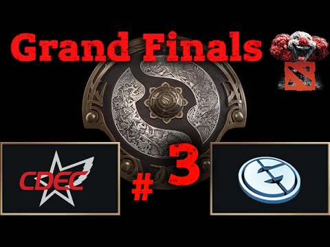 CDEC -vs- Evil Geniuses  - Game 3 - GRAND FINALS - The International 2015  dota 2. 07.08.2015