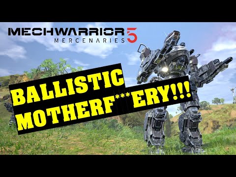 Annihilator: Quad-LB 10X AC-SLD, Quad-Heavy Rifle, Quad-Gauss Rifle! (MechWarrior 5 Mercenaries)