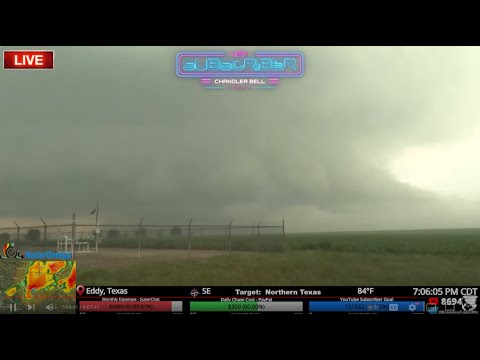 ????TEXAS SEVERE WEATHER - LIVE STORM CHASER