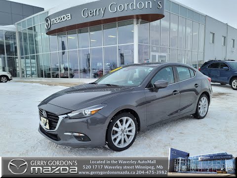 2017 Mazda3 GT sedan stk#22CX301A