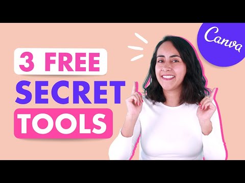 CANVA 3 FREE Hidden Tools in Canva that you don t know yet Watch this | Canva Tips 2021