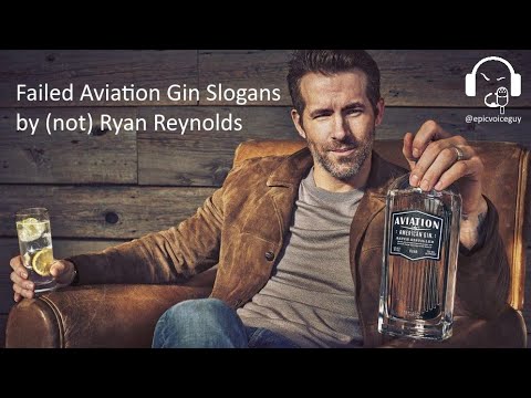 Failed Aviation Gin Slogans. Sometimes... it's NOT so smooth.