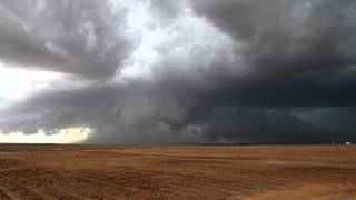preview picture of video '26 May 2014: Supercell #1 (near Lenorah, TX)'