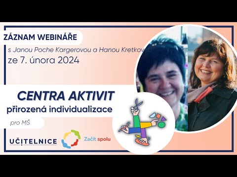 Centra aktivit: Přirozená individualizace v MŠ