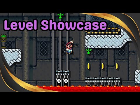Smm2 Level Showcase: "Shockstone Station"