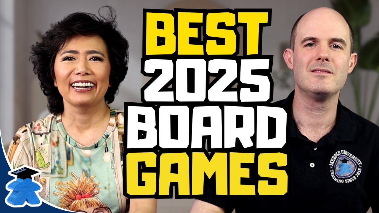 Top Board Games of 2025 PLUS 2024 Revised! | Stella and Tarrant's Best Picks