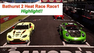 【GTSPORT】Bathurst 2 Heat Race race1 Highlight