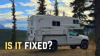 Cold Fall Night In The Canadian Rockies Living In A Truck Camper