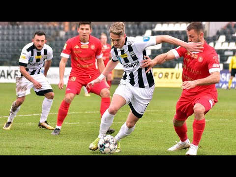 2021-04-17 Sandecja - Widzew Łódź 3-1 (2-0), skrót meczu