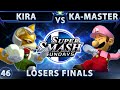 SSS 46 SSBM T Kira Fox Vs Ka Master Luigi SSBM Losers Finals Smash Melee