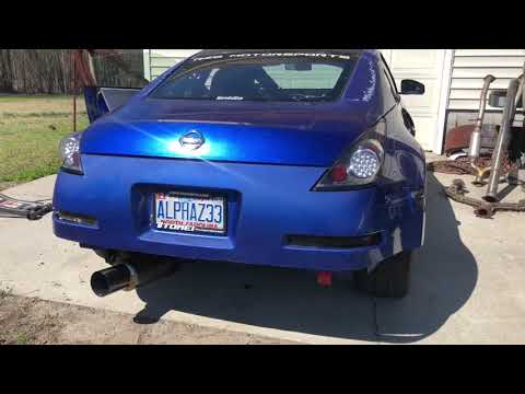 Cammed 350z E85 cold start + tomei revs