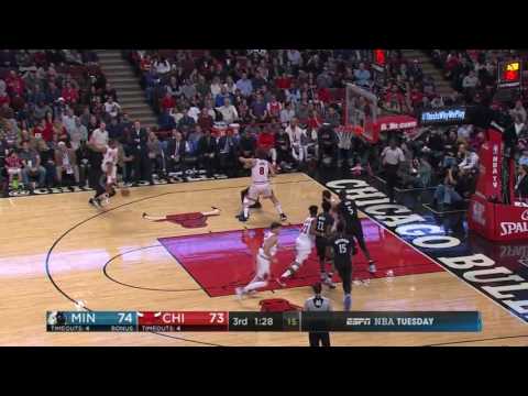 Ricky Rubio vs Bulls (13 - 12 - 2016)