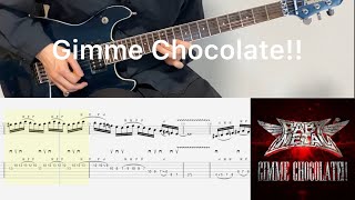 BABYMETAL – Gimme Chocolate!! (guitar cover with tabs & chords)