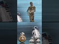 Star Wars Droids C 3PO R2 D2 And BB 8 Arrive At The Oscars
