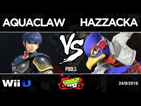 September Ranbat - Aquaclaw (Marth) vs Hazzacka (Falco, Wario) - Pools