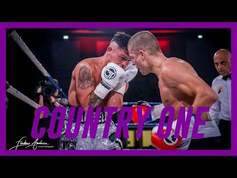 Country Hall Fight Night One - 20/10/2018 - Angelo Turco 6x3' Bence Molnar