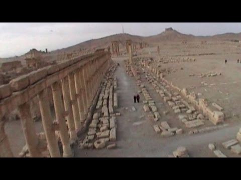 Siria, lo spettacolo di Palmira vista dal cielo prima dell'Isis