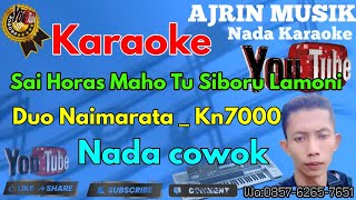 Download lagu SAI HORAS MA HO TU SIBORU LOMOMI [KARAOKE] KN7000 - DUO NAIMARATA  | NADA PRIA mp3