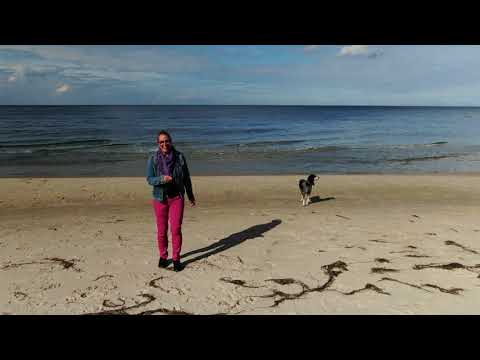 Strand am Rande des Nationalparks Wolin in Polen