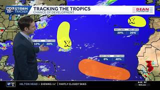 National Hurricane Center Monitoring Three Disturbances in the Atlantic