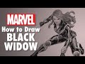 How to Draw Black Widow LIVE w/ Phil Noto! | Marvel Comics