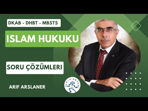 İslam Hukuku - Soru Çözümleri - DKAB - DHBT
