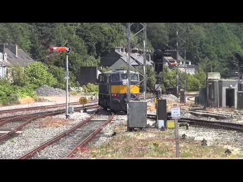 Irish Rail 071 loco 071 departs Cork light engine