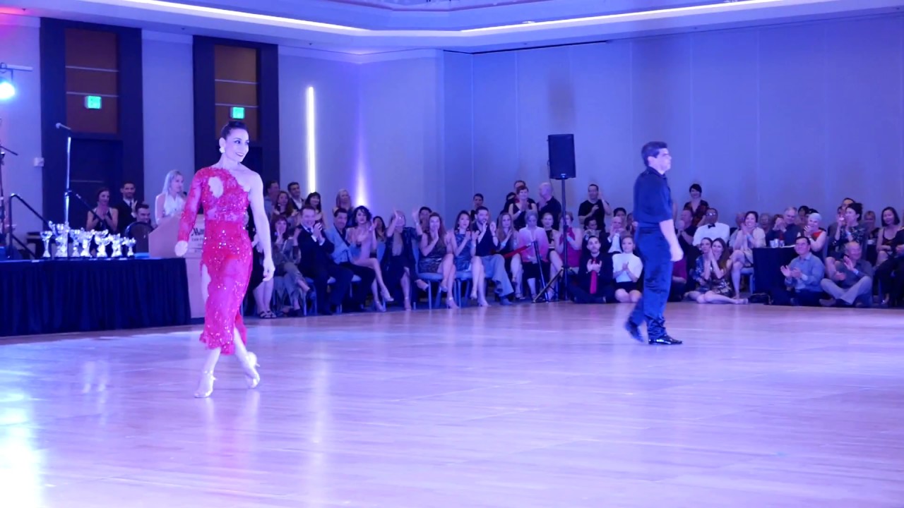 Video thumbnail for Adrian Veredice & Alejandra Hobert Tango Demo @ ATUSA 2018 Mar 31