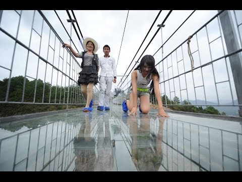 Largest Glass Bridge Worldwide in China