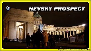 Nevsky Prospect by Night | Saint Petersburg - Russia