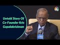 The Untold Story Of Infosys: Narayana Murthy On Co-Founder Kris Gopalakrishnan | EXCLUSIVE