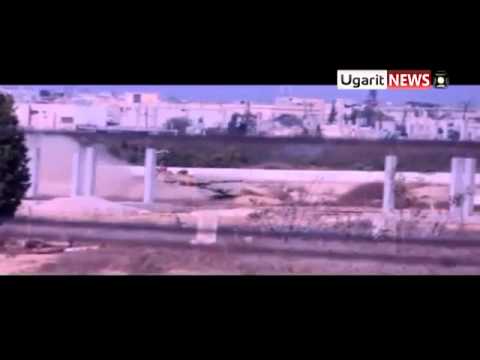 جانب من معارك السيطرة على حاجز الغيضة في مدينة القصير في حمص