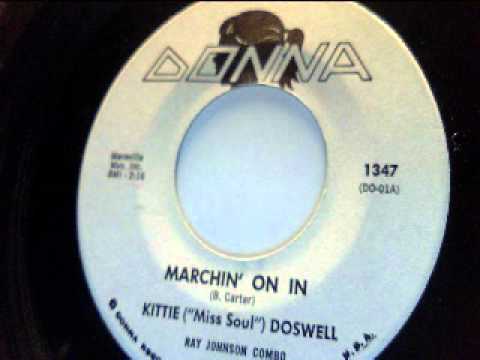 marchin' on in - kittie 'miss soul' doswell - donna 1961