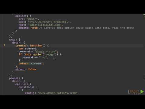 Introducing Grunt The JavaScript Task Runner Run a Basic CLI Command | packtpub com