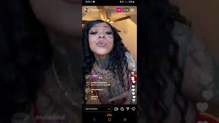 kaaybrazy twerking on ig live