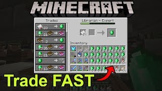 How to Trade Fast in Minecraft Like Dream!