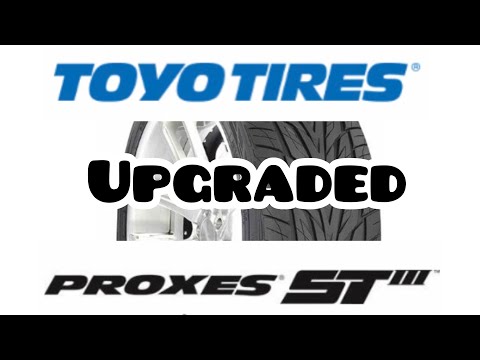 NEW Toyo Proxes ST III installed in place of the stock Pirellis.